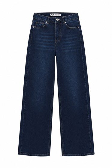 Deep End — Indigo wide-leg jeans